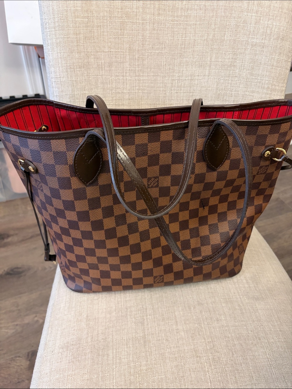Louis Vuitton Neverfull MM Damier Ebene